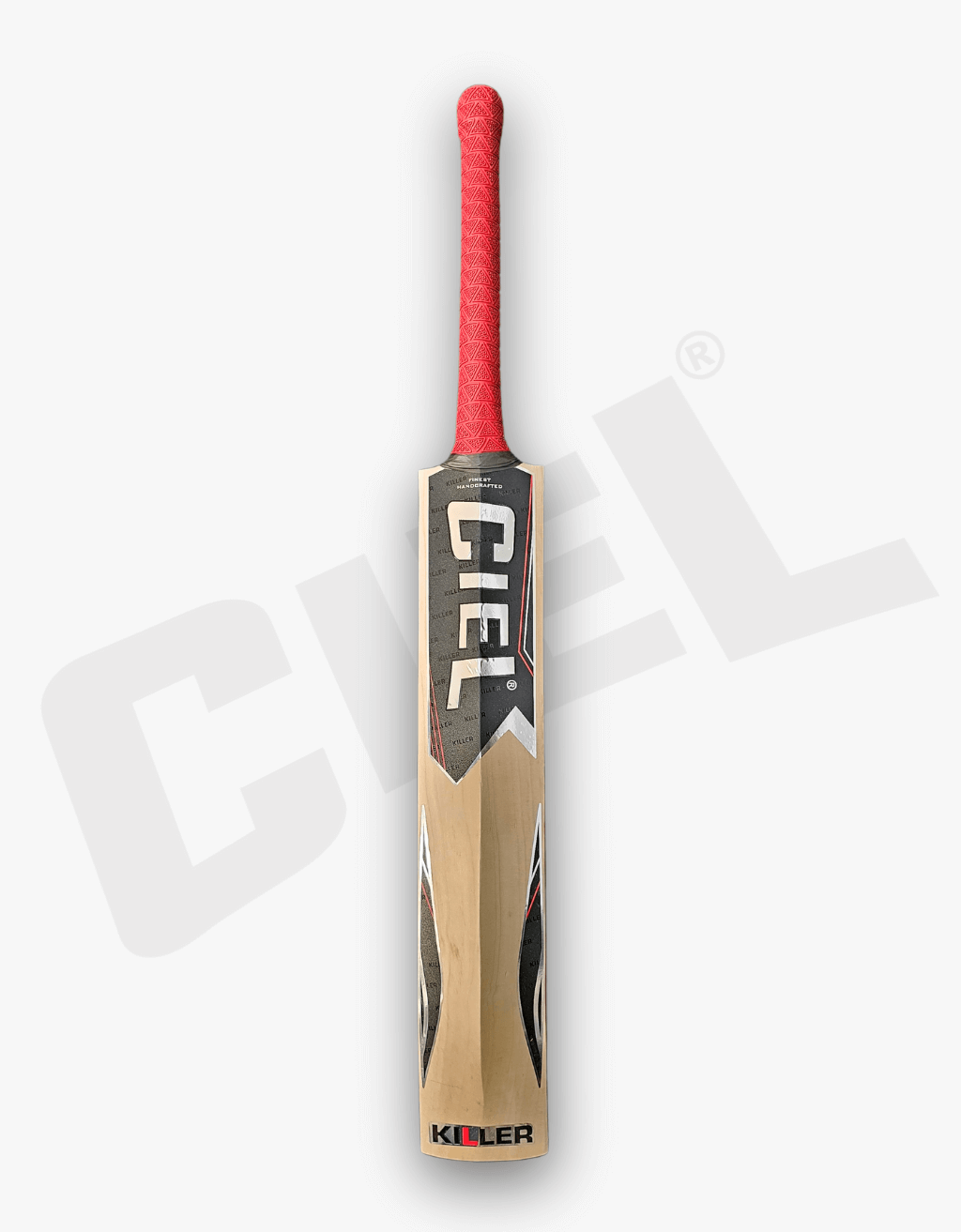 Killer Edition Leather Bat – Back Profile showcasing its premium design and craftsmanship, ideal for leather ball cricket.