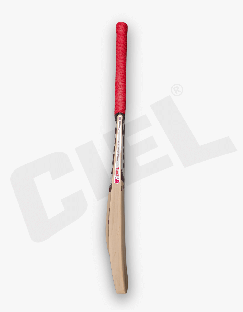 Limited Edition Leather Bat – Side view displaying thick edges, balanced spine, and professional craftsmanship ideal for leather ball cricket