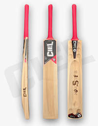 Monster Edition bat featuring full Singapore cane handle for better control and shock absorption.