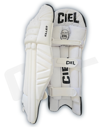 Premium batting leg guard with durable protection and lightweight design for cricketers