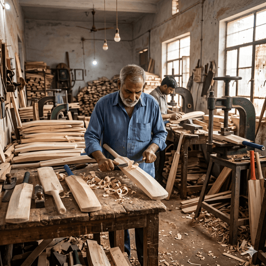 How Are Cricket Bats Made in Meerut? Inside a Bat Factory