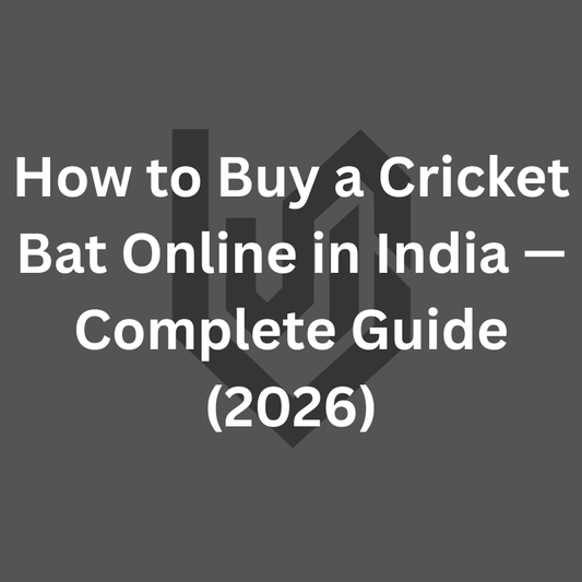 How to buy a cricket bat online India — specs checklist size guide COD — Ciel Sports Player Edition factory direct Meerut
