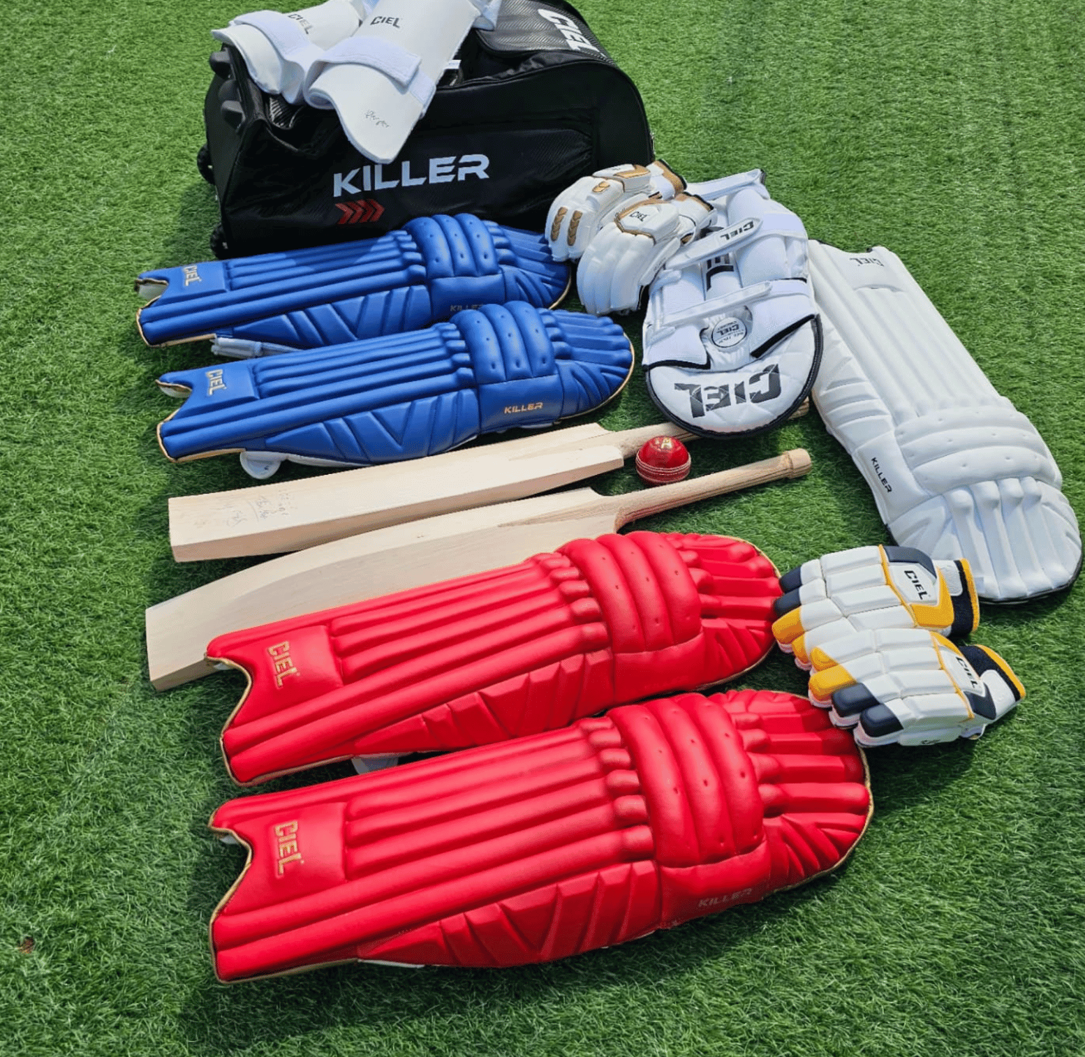 Ciel Sports Killer Edition Leg Guards - Professional Test-Grade Cricket Batting Pads Featured on Instagram
