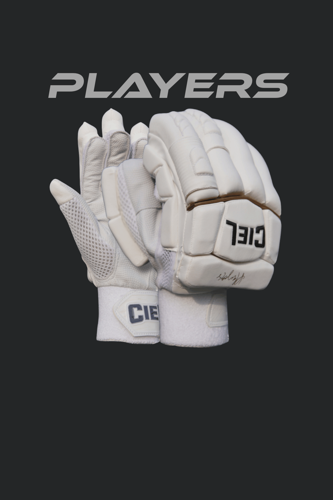 Ciel Sports Player Edition Batting Gloves - Professional Sheepskin Leather Grip and Protection on Mobile