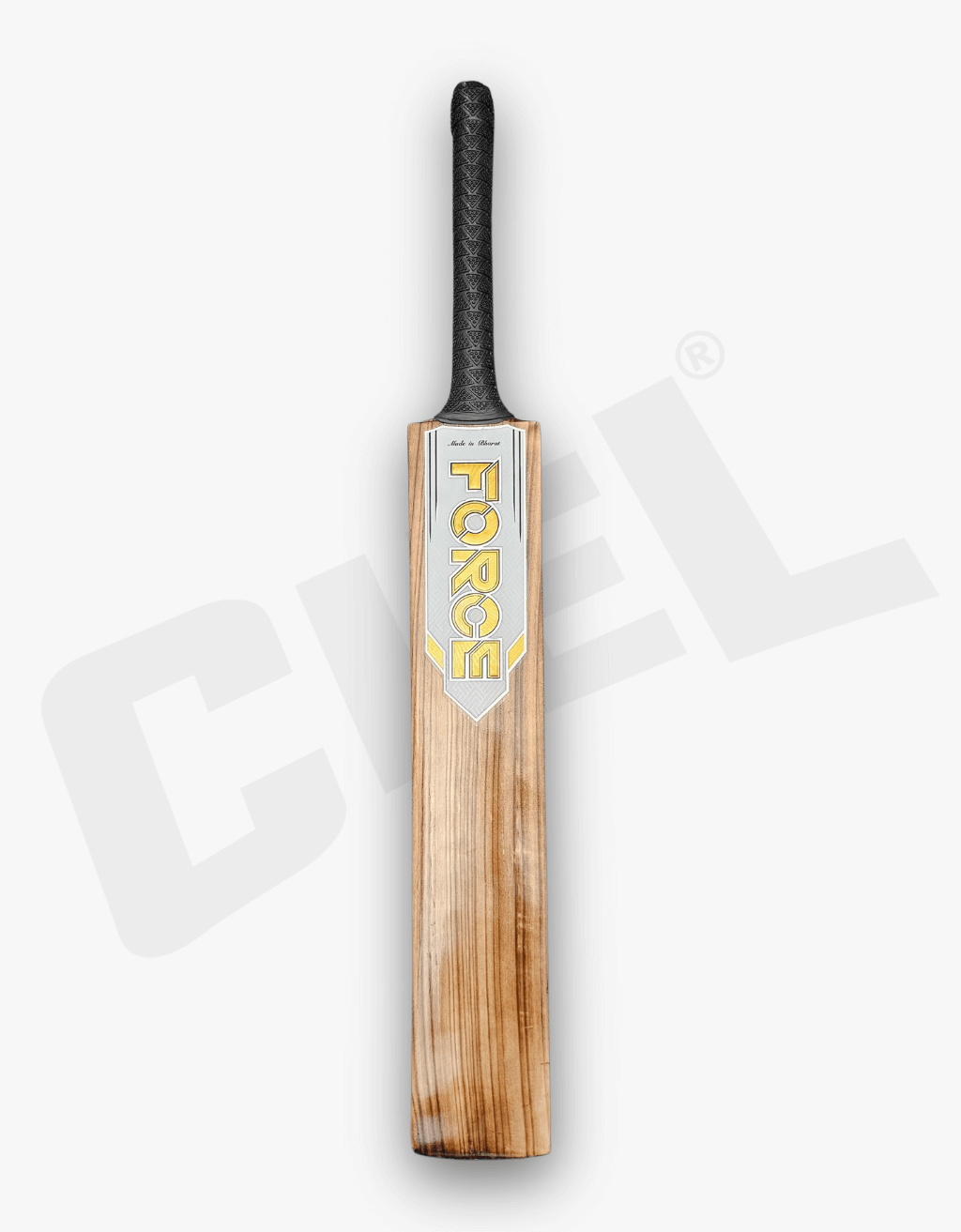 Gladiator Burn Player Grade English Willow Bat – Front view highlighting the powerful profile, thick edges, and premium craftsmanship, designed for enhanced performance in leather ball cricket.