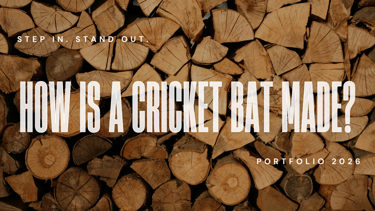 Load video: How is an English willow cricket bat made in factory?