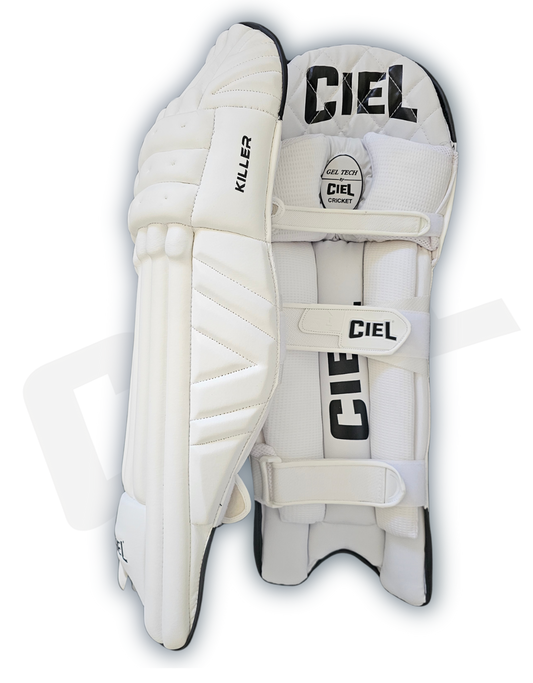 Premium batting leg guard with durable protection and lightweight design for cricketers