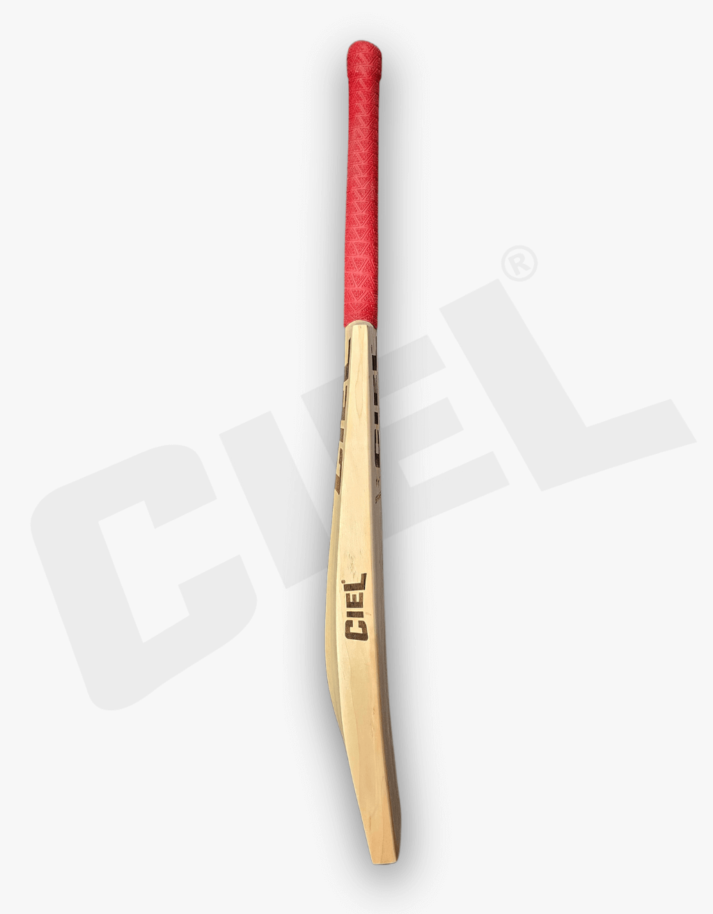 Striker Edition Grade 1 English Willow Bat – Side view highlighting the sleek design, thick edges, and premium quality for superior performance in leather ball cricket.